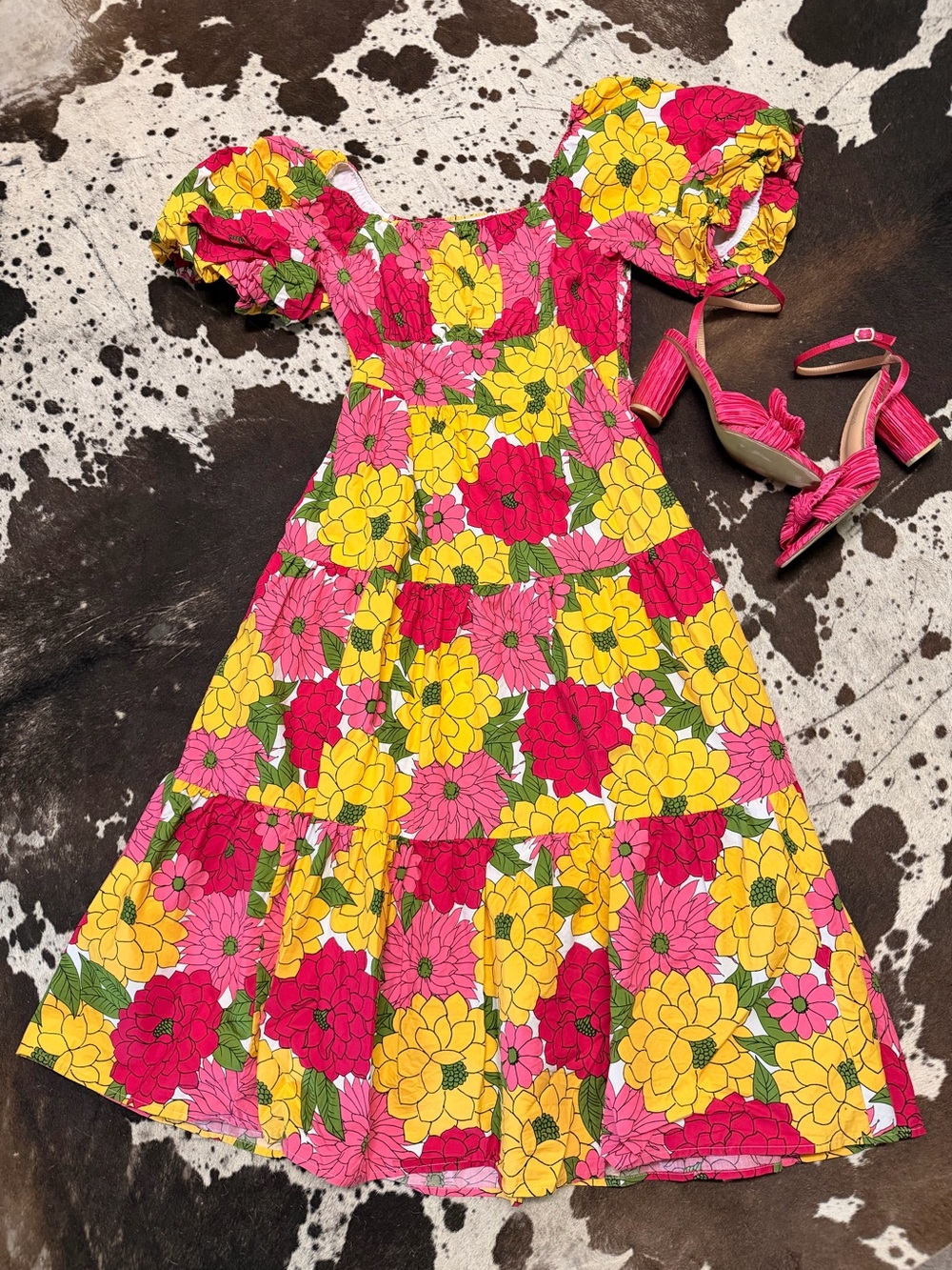 Baltic Born Dress & Matching Amoji Heels